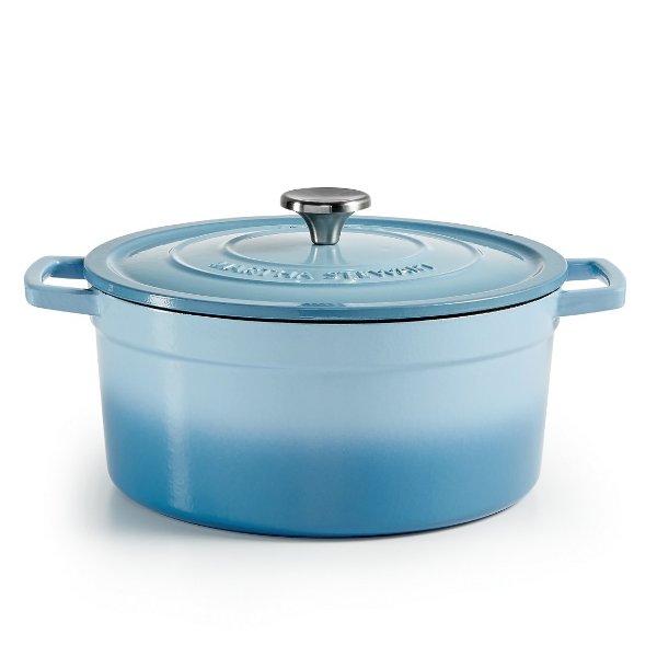 Enameled Cast Iron Round 6-Qt. Dutch Oven, Created for Macy's