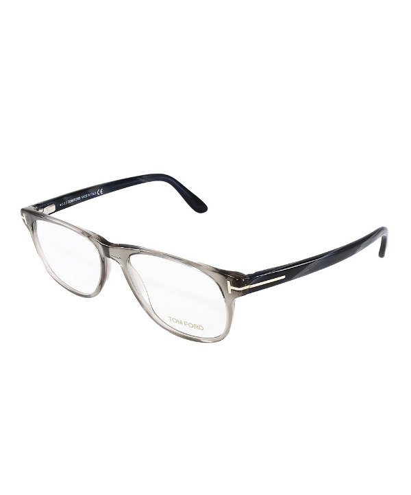 Crystal Gray Round Eyeglasses