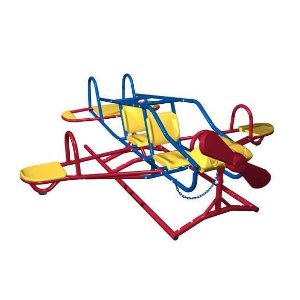 史低价：Lifetime 飞机造型跷跷板，室外大型玩具