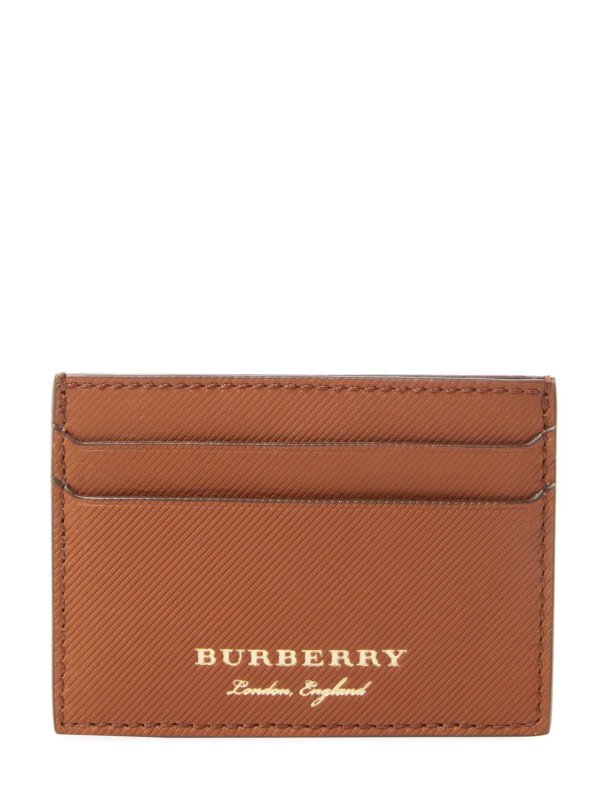 Leather Card Holder by Burberry at Gilt