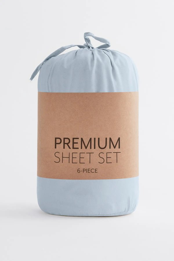 Home Spun Microfiber Bed Sheet Set