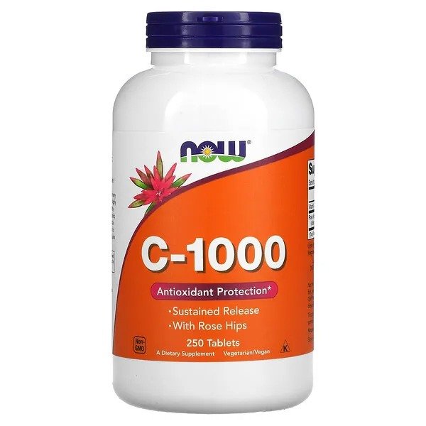 维生素C-1000, 250 Tablets