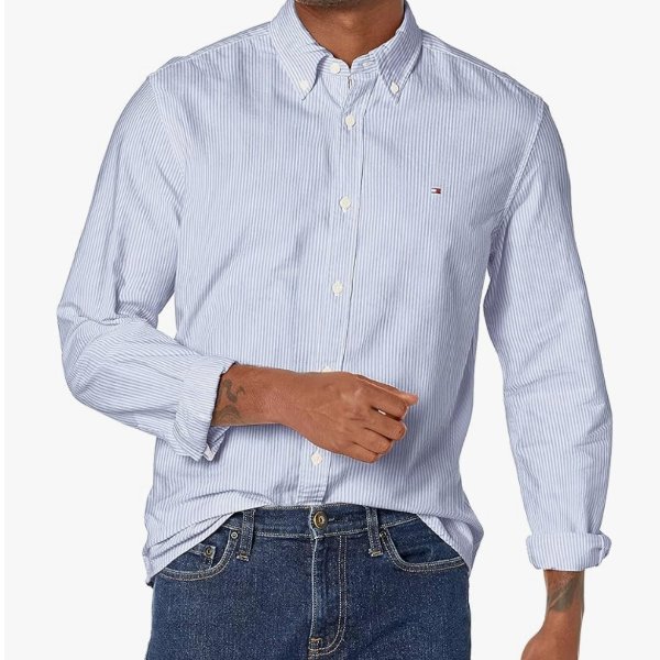 Tommy Hilfiger Men's Oxford Button Down Shirt