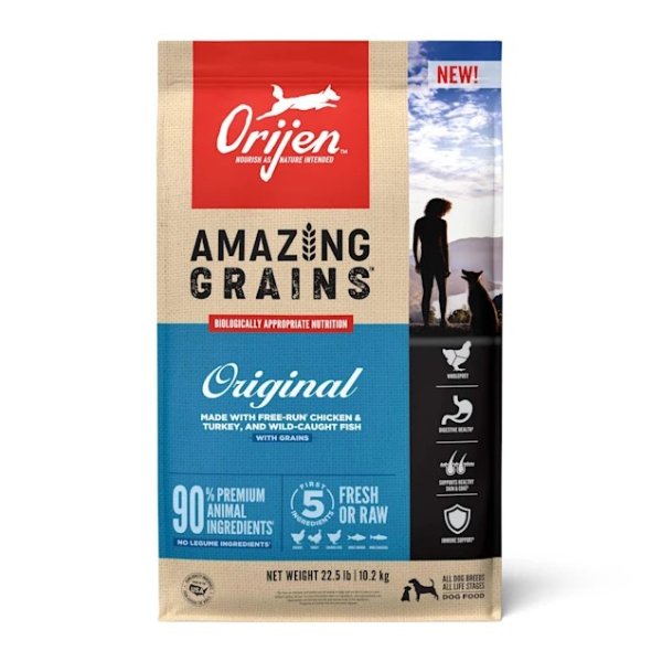 Amazing Grains 高蛋白狗粮 22.5 lbs