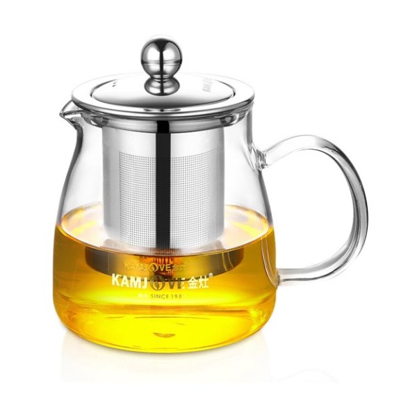 KAMJOVE A Series Heat-Resistant Glass Art Tea Cup A-02 500ml