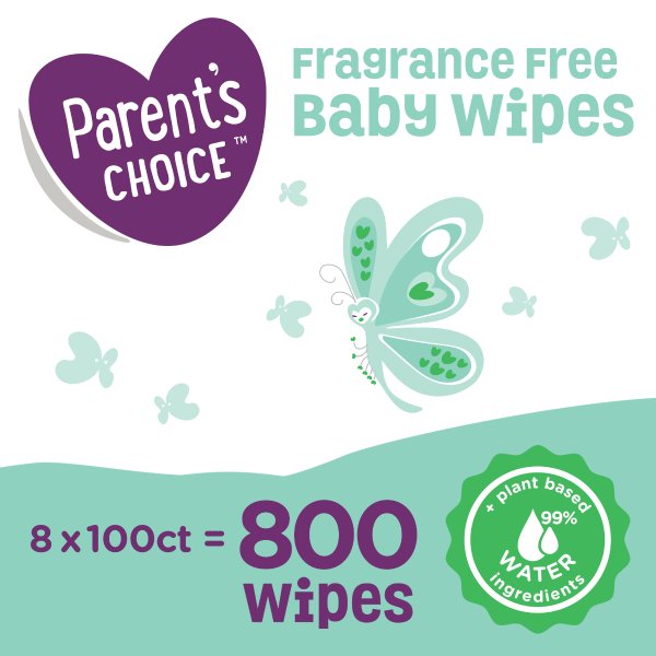 Fragrance Free Baby Wipes (800ct)