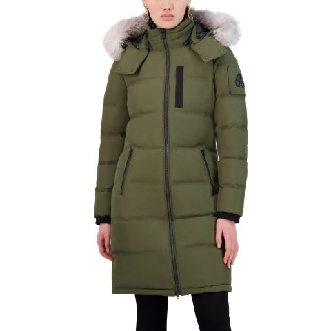 Moose KnucklesRush Lake 2.0 Hooded Down Parka with Removable Genuine Fox Fur Trim