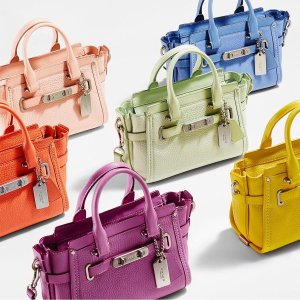 Select Swagger Handbags @ Coach