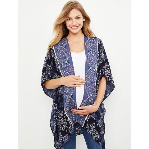 Jessica SimpsonFloral Maternity KimonoShop Maternity Fashion & Basics Online