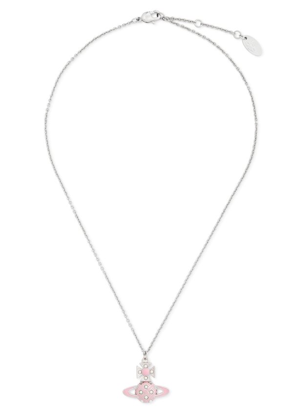 VIVIENNE WESTWOOD New Season Cassie Bas Relief orb necklace