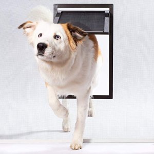 Ending Soon:PetSafe Pet Screen Door - Dog and Cat Door for Screen Door, Window and Porch Use