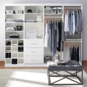 Sloan Closet Unit with Drawers