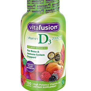 Vitafusion Vitamin D3 Gummy Vitamins, 150 Count