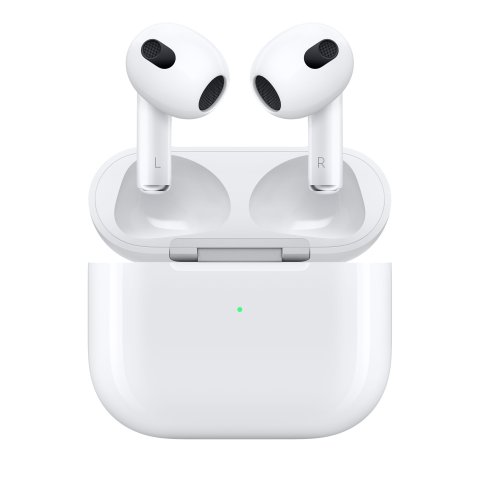 史低价：Apple AirPods 3 新一代真无线耳机, 优化机身设计+30h总续航 