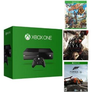Microsoft Certified Xbox One 500GB Gaming Console - 3 GAME BUNDLE