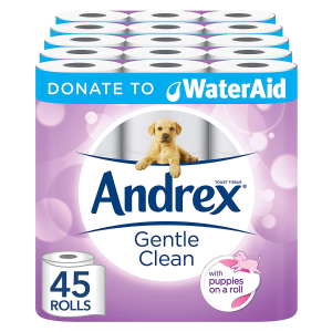 Andrex Gentle Clean 卫生纸 45卷装