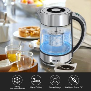 Electric Kettle, 1.7L BPA-Free Temperature Control Kettle