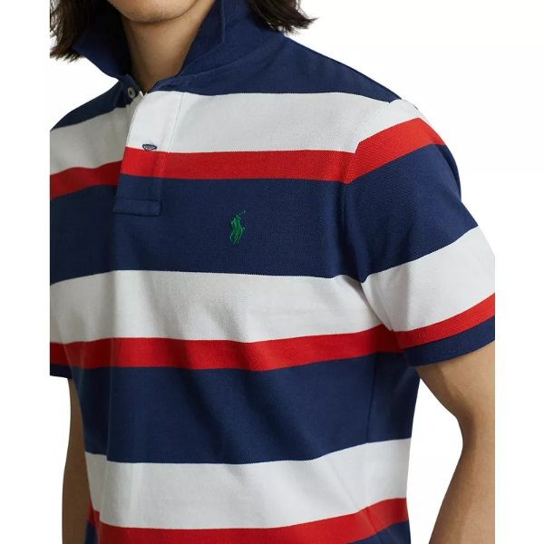 Men's Classic-Fit Mesh Polo Shirt
