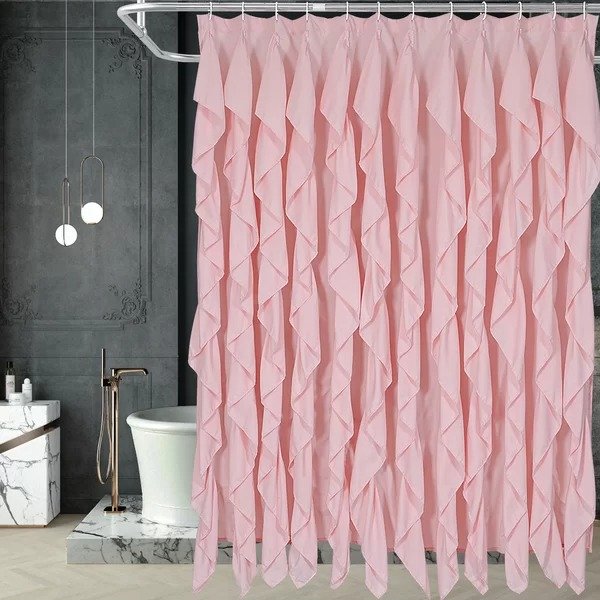 Partain Solid Color Single Shower CurtainPartain Solid Color Single Shower CurtainShipping & ReturnsMore to Explore