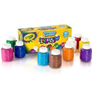 Crayola 可水洗儿童颜料10瓶装, 让孩子成为创意大师
