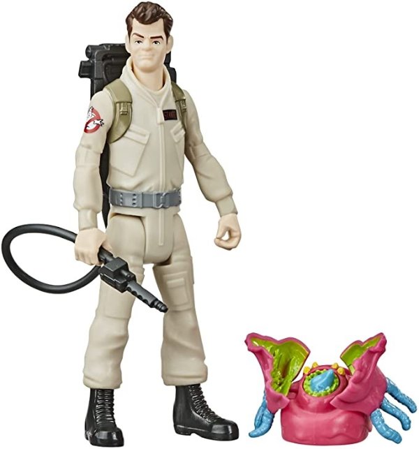 Ghostbusters Fright Features Ray Stantz Figure with Interactive Ghost Figure and Accessory, Toys for Kids Ages 4 and Up, Great Gift for Kids