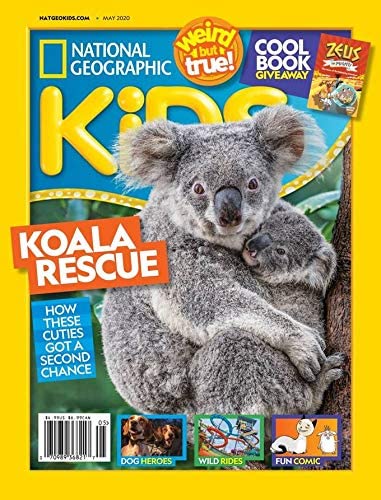 National Geographic Kids: Amazon.com  国家地理儿童杂志6个月