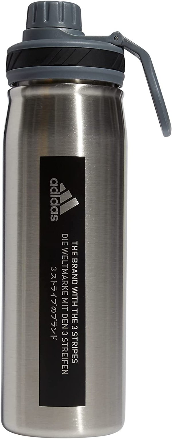 600 ML (20 oz) Metal Water Bottle, Hot/Cold Double-Walled Insulated 18/8 Stainless Steel