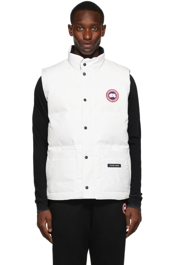 White Down PBI Freestyle Vest