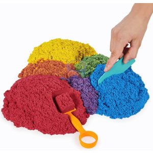 Kinetic Sand Sandisfying Set with Sand and Tools