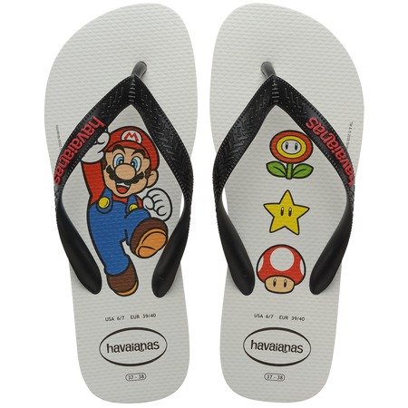 Mario Bros Flip Flops