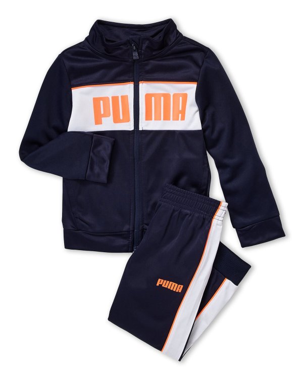 (Toddler Boys) Two-Piece Full-Zip Tricot Jacket & Joggers Set