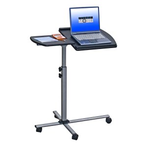 Techni Mobili Deluxe Rolling Laptop Stand, Graphite