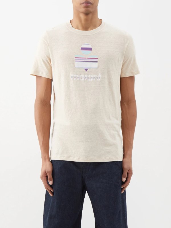 Karman linen-jersey T-shirt