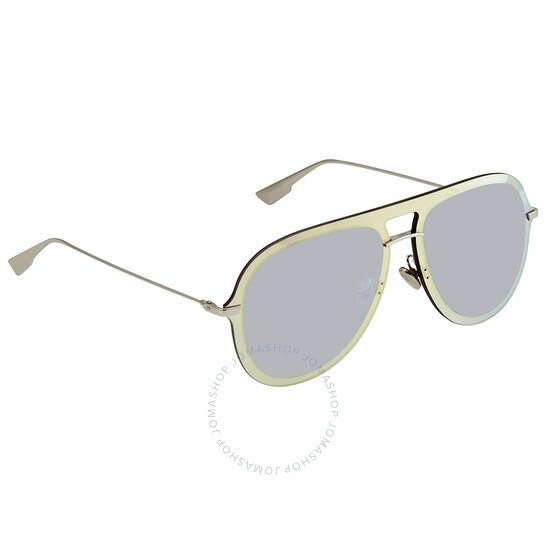 Grey, Silver Aviator Ladies SunglassesULTIME1 83I 57