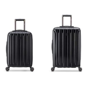 DELSEY Paris Titanium DLX 2-Piece Spinner Luggage Set (Carry-on & 25")