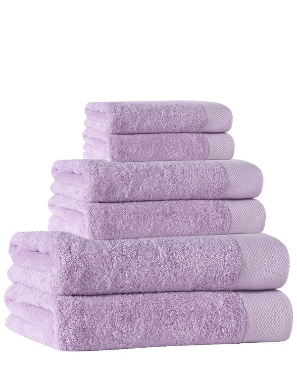 毛巾浴巾六件套