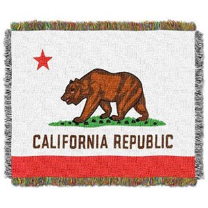 State Flag Tapestry Throw