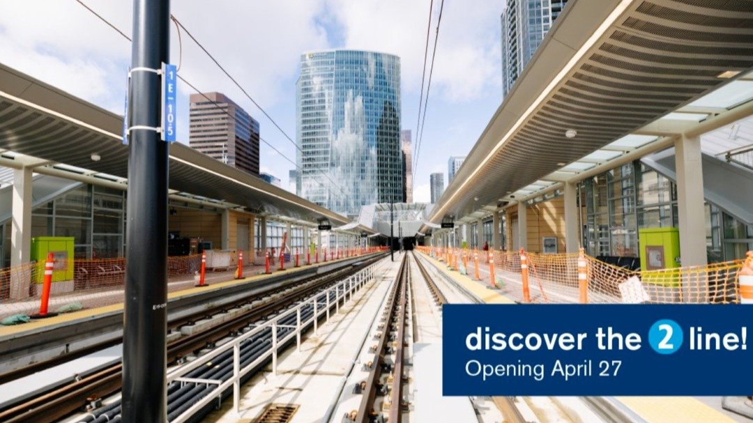 官宣！4月27日，大西雅图Bellevue-Redmond轻轨2号线正式通车