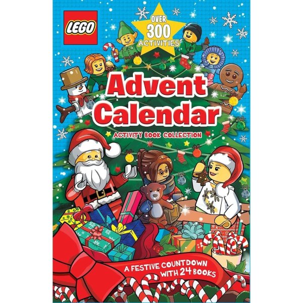 Advent Calendar: LEGO Books Advent Calendar : A Festive Countdown with 24 LEGO Activity Books (Hardcover)
