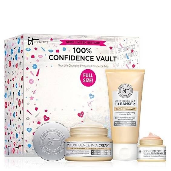 100% Confidence Vault 3 Piece Skincare Gift Set | IT Cosmetics