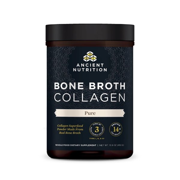 Bone Broth Collagen Protein Powder Pure (30 Servings)