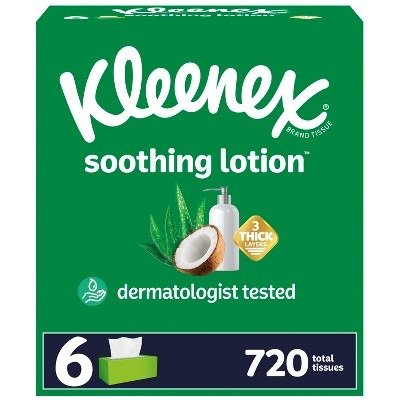 Soothing Lotion 3-Ply Facial Tissue