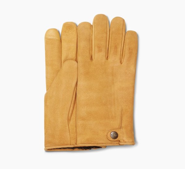 Tabbed Splice Vent Leather Glove | UGG Official®
