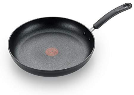 T-fal C5610564 Titanium Advanced Nonstick Thermo-Spot Heat Indicator Dishwasher Safe Cookware Fry Pan, 10.5-Inch
