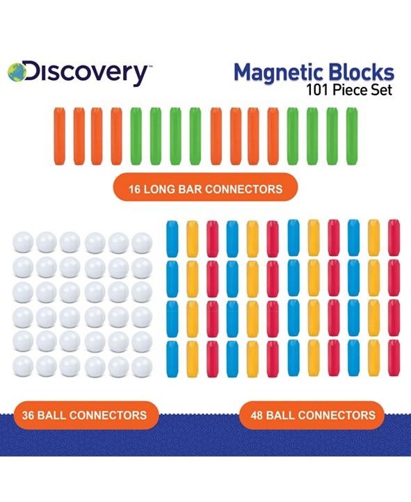 Toy Magnetic Building Blocks 101pcs - STEM