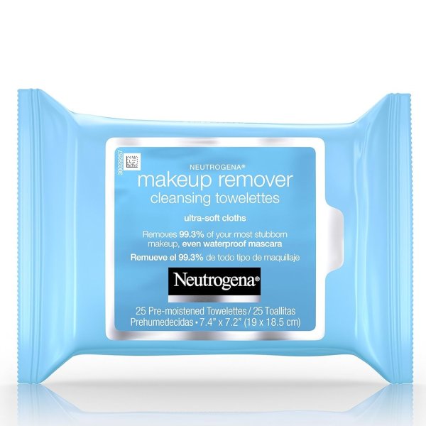 Neutrogena卸妆巾6包装热卖 无香精敏肌可用轻松卸妆