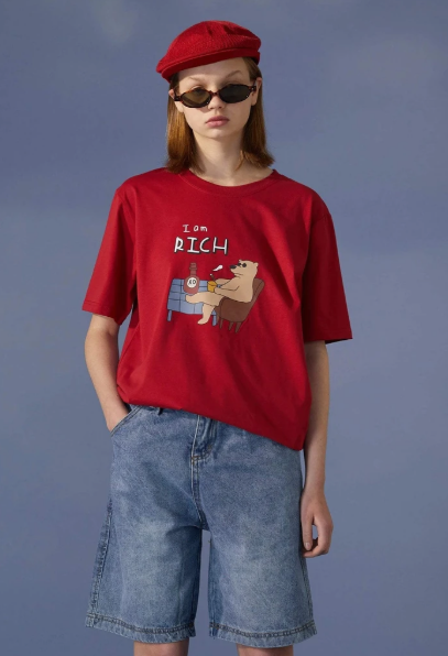 Rich Bear Short Sleeve T-Shirt