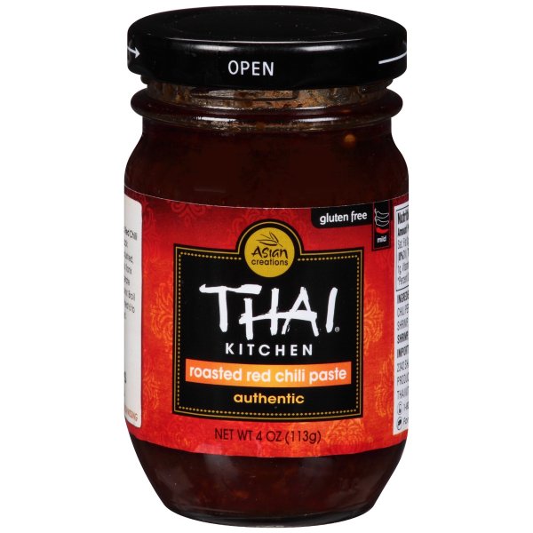 (2 Pack) Asian Creation Thai Kitchen Authentic Roasted Red Chili Paste, 4 Oz