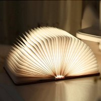 Wooden Foldable LED Book Light