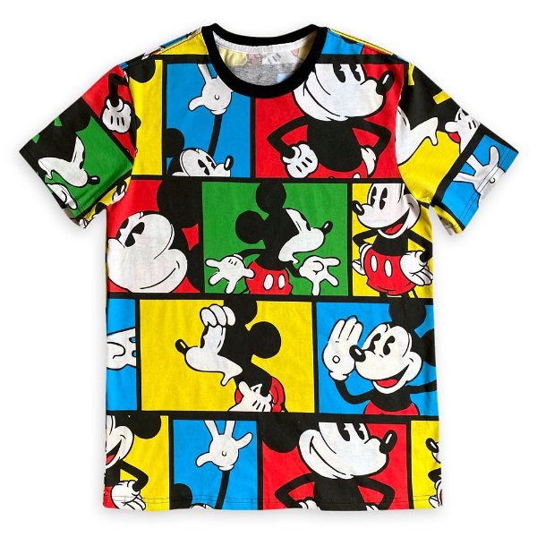 Mickey Mouse Pop Art T-Shirt for Adults – Mickey & Co. | shopDisney